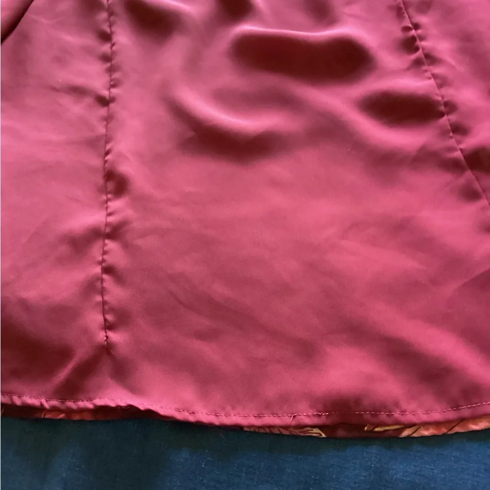 Pink‎ Floral Tanjay blouse - Picture 7 of 10